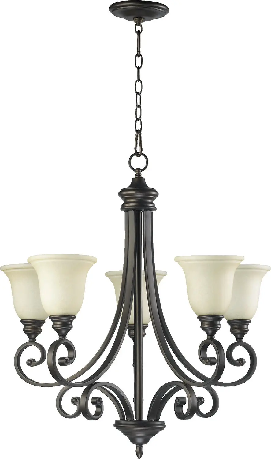 Quorum Five Light Chandelier 1