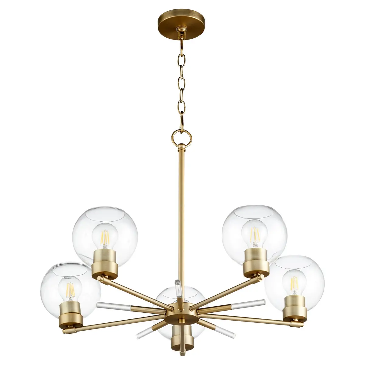 Quorum Five Light Chandelier 1