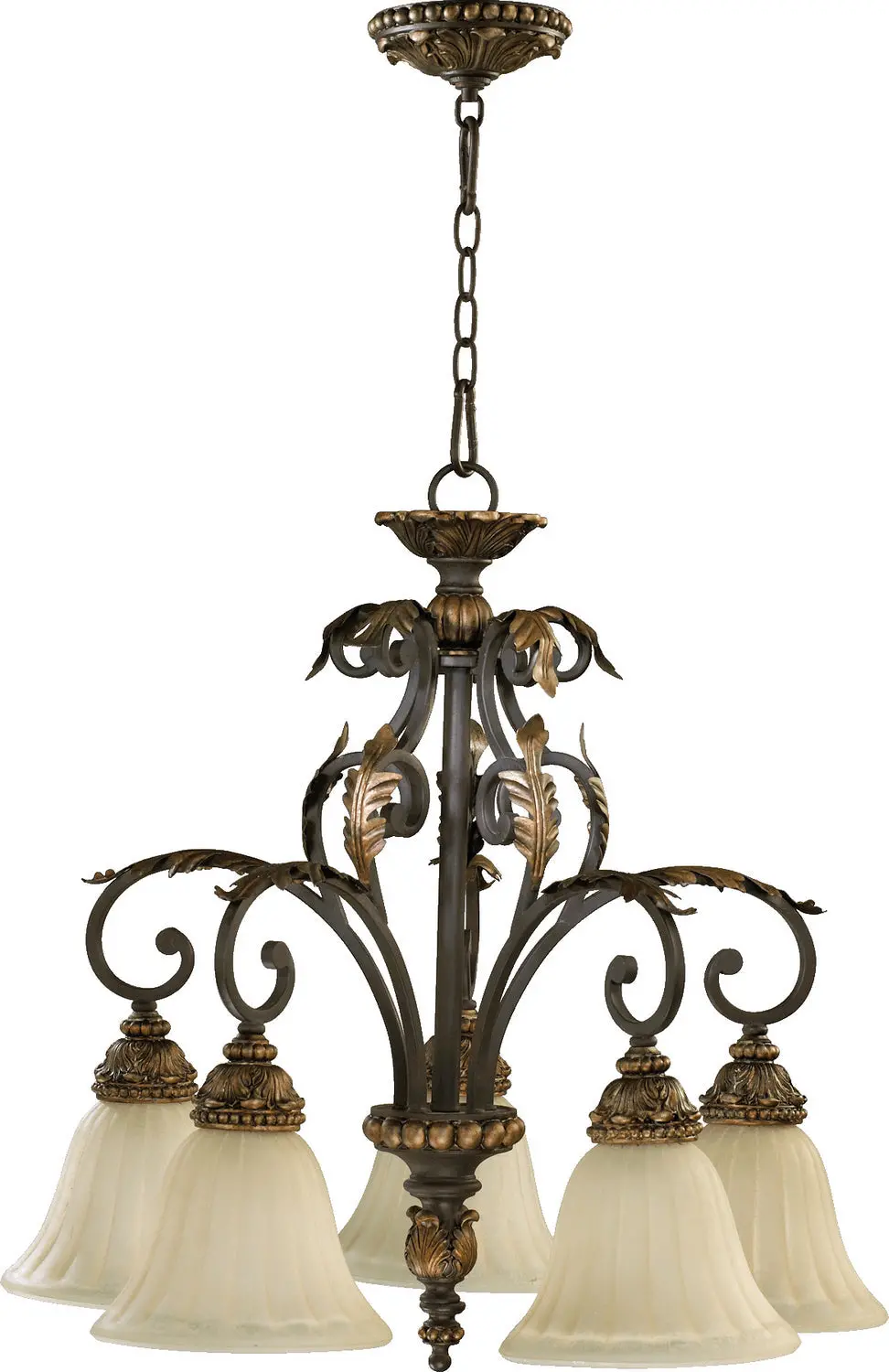 Quorum Five Light Chandelier 1