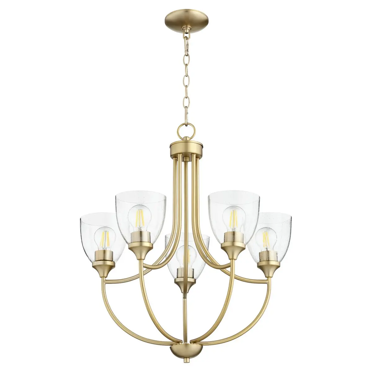 Quorum Five Light Chandelier 1