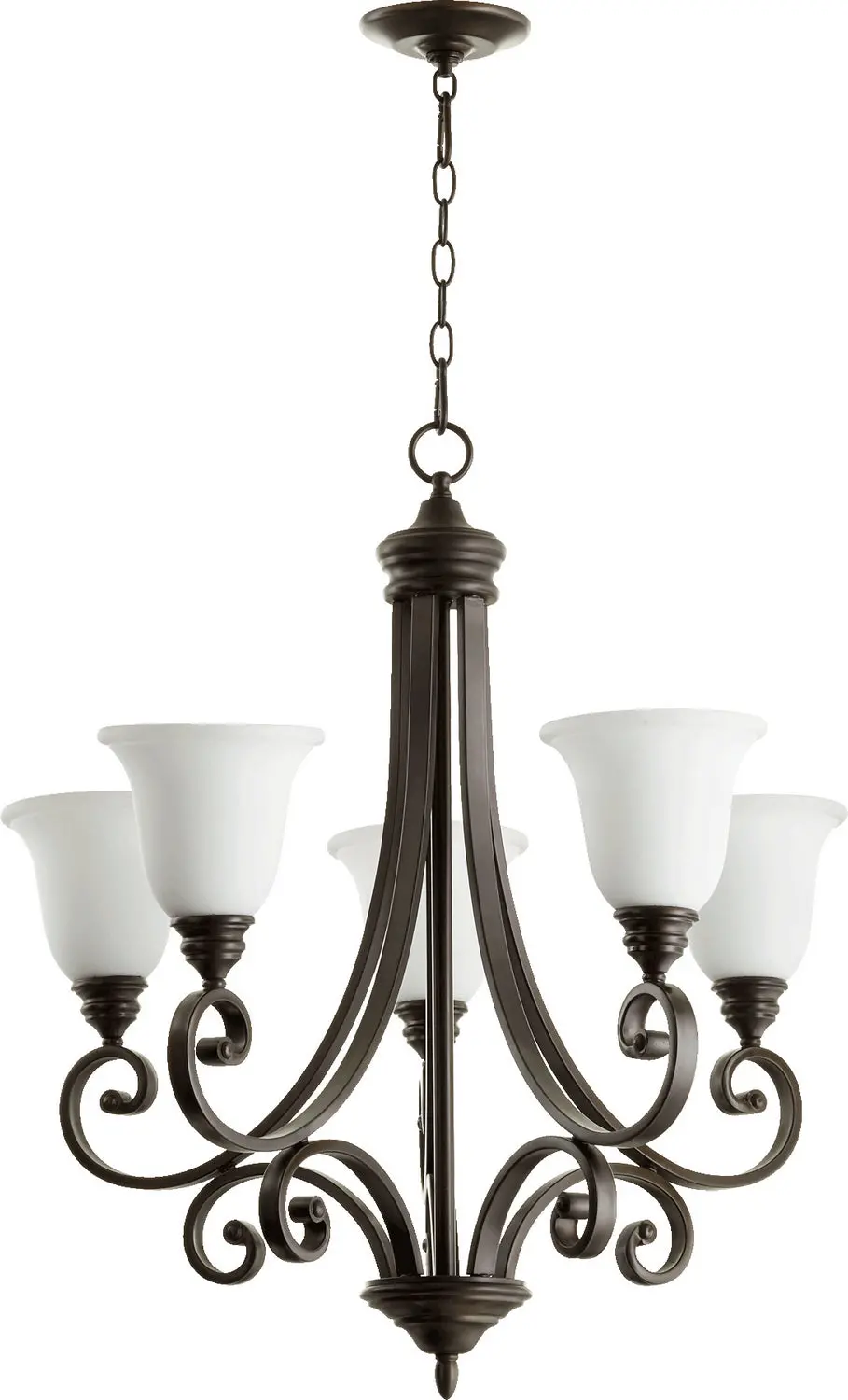 Quorum Five Light Chandelier 1