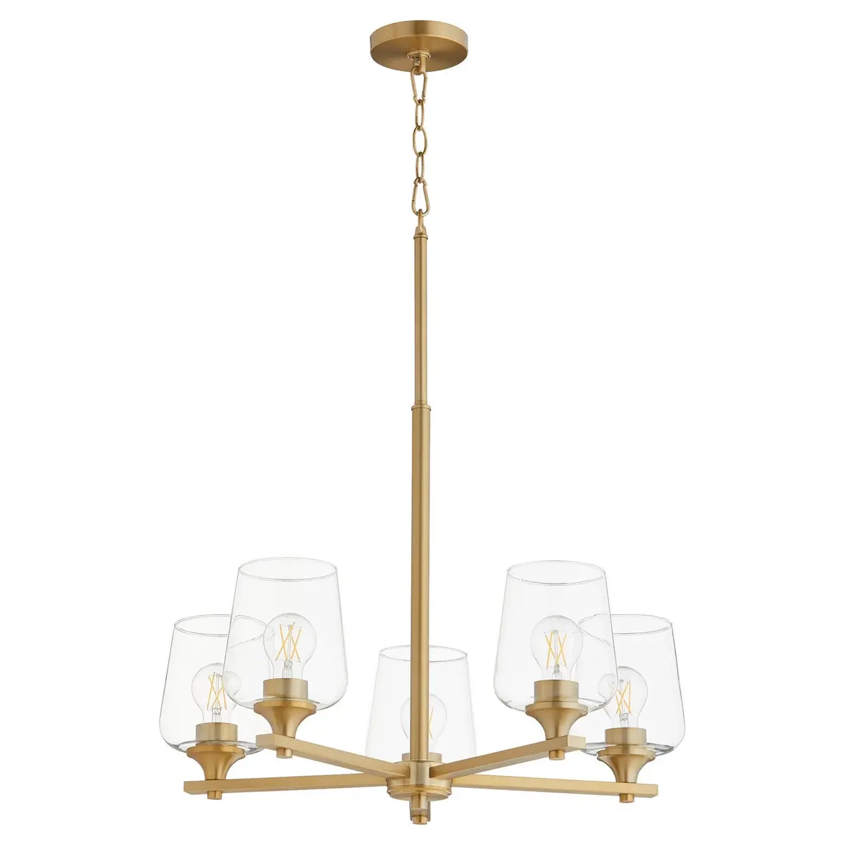 Quorum Five Light Chandelier 1