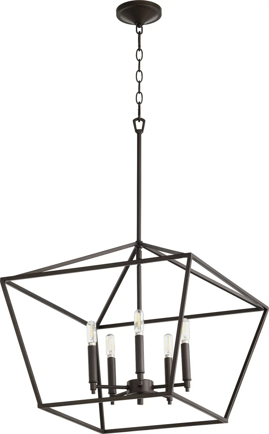 Quorum Five Light Entry Pendant 1