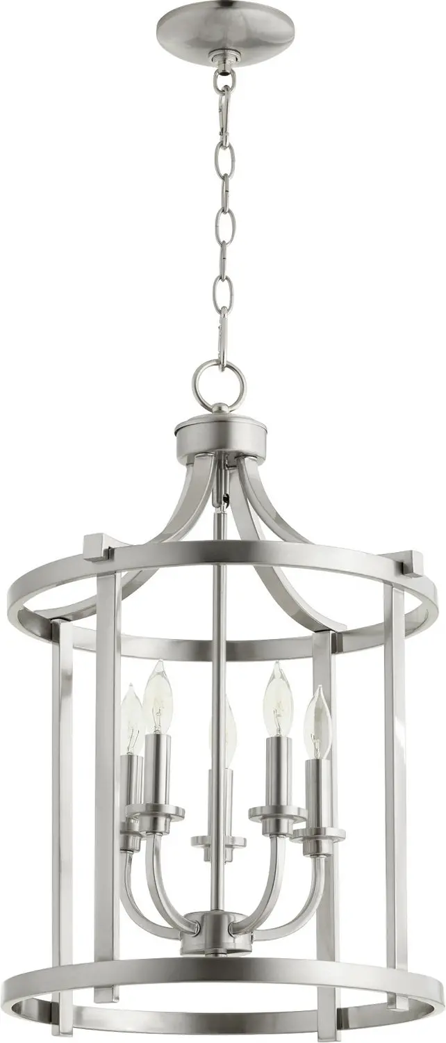 Quorum Five Light Entry Pendant 1