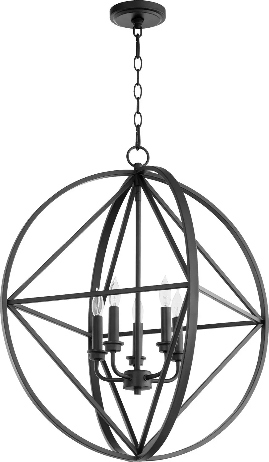Quorum Five Light Pendant 1
