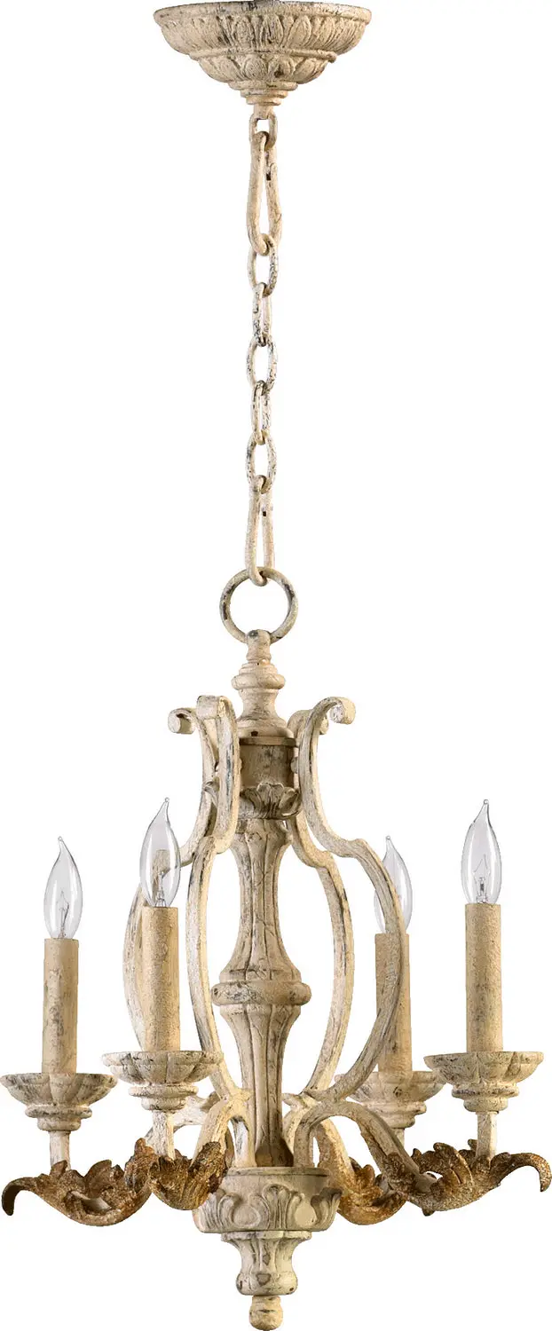 Quorum Four Light Chandelier 1