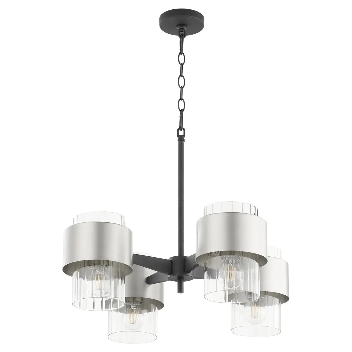 Quorum Four Light Chandelier 1