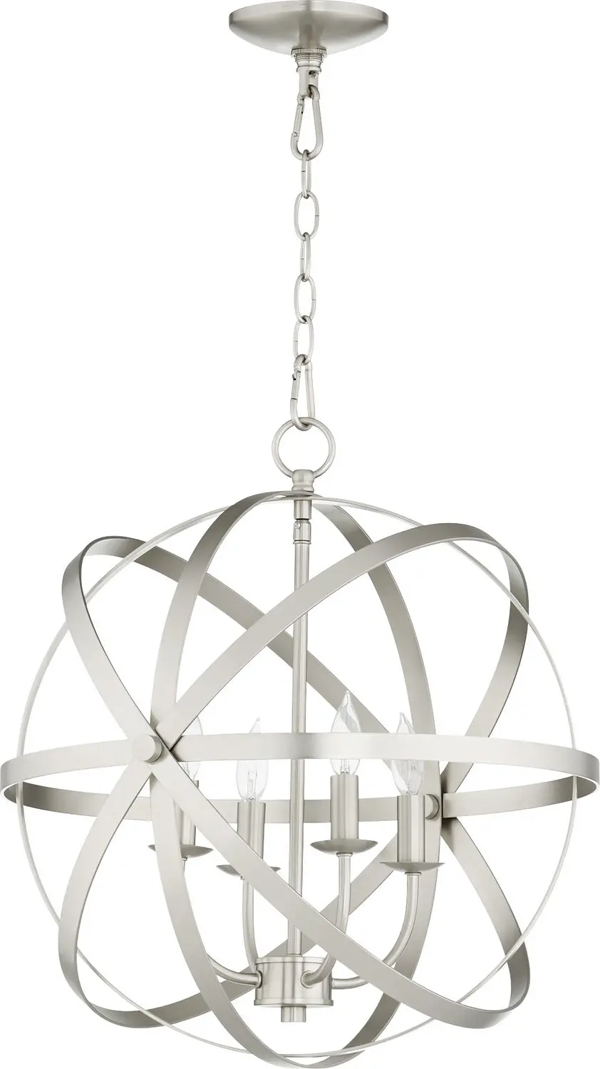 Quorum Four Light Chandelier 1