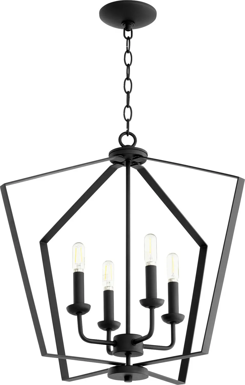 Quorum Four Light Entry Pendant 1