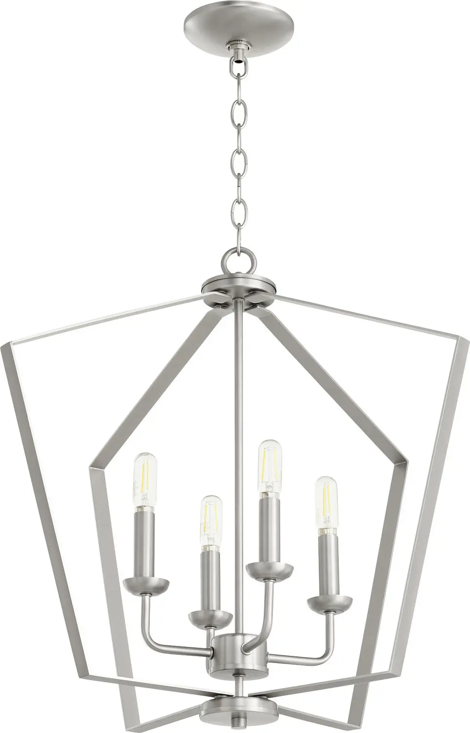 Quorum Four Light Entry Pendant 1