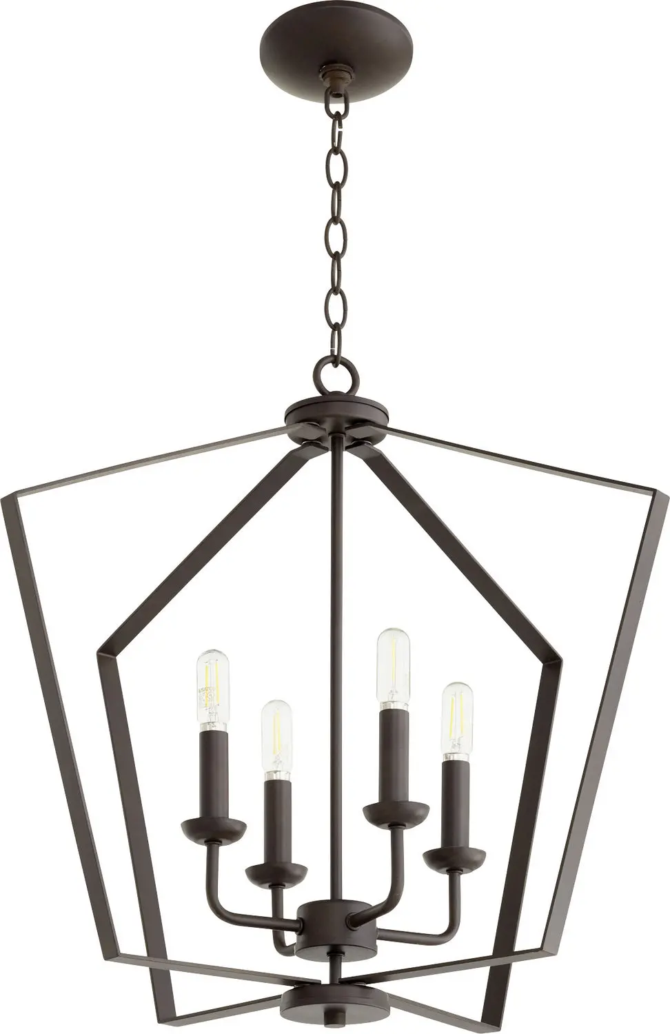Quorum Four Light Entry Pendant 1