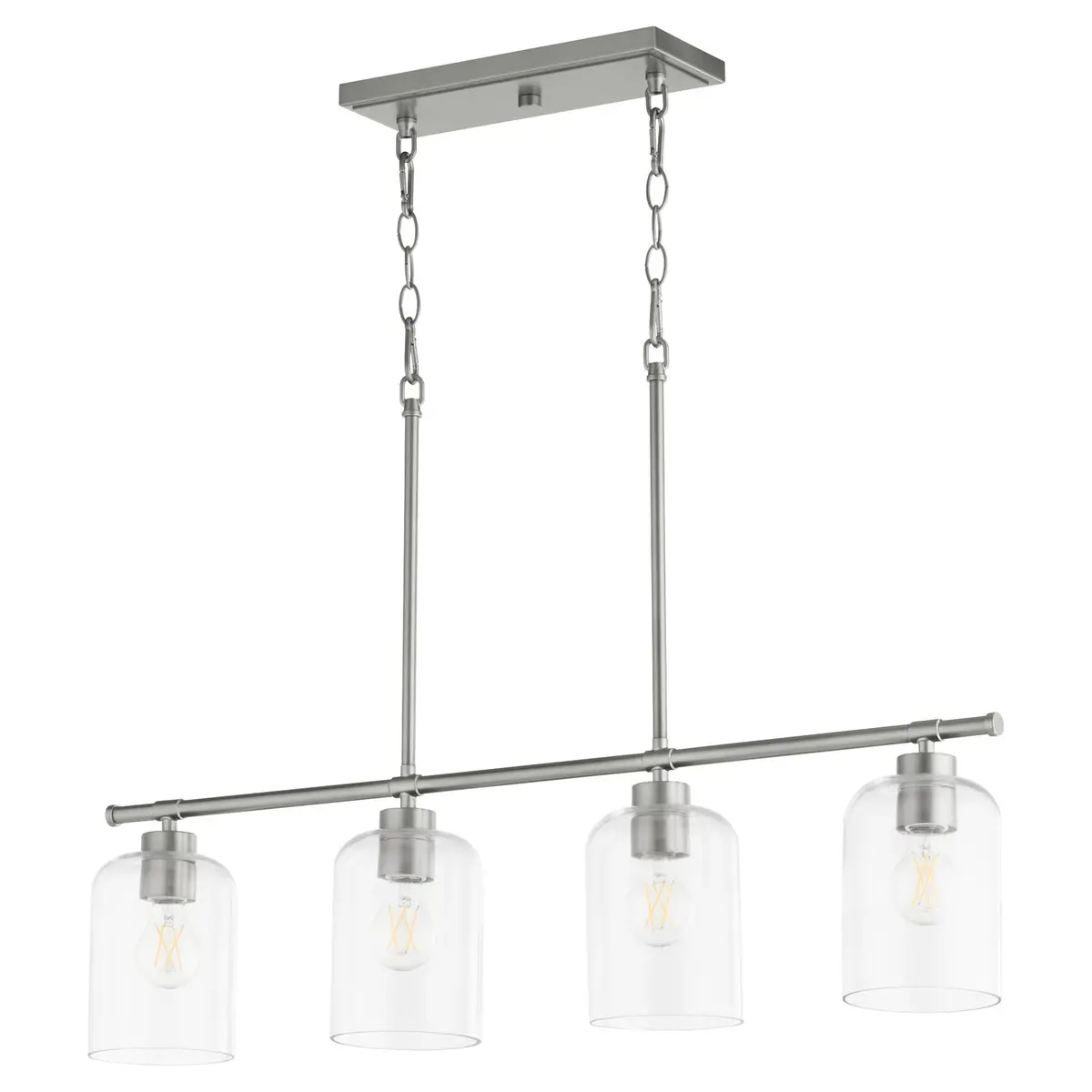 Quorum Four Light Linear Chandelier 1