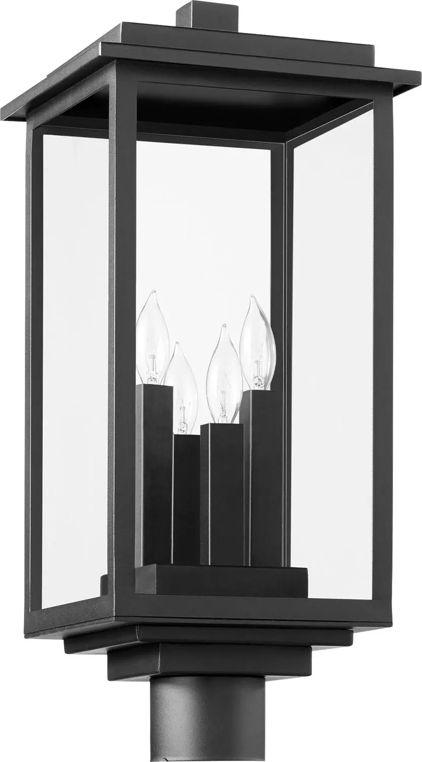 Quorum Four Light Post Mount 1