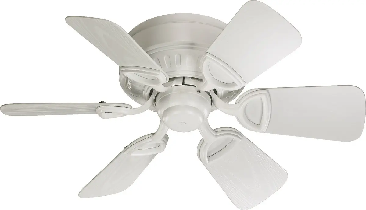 Quorum Medallion 30" Indoor/Outdoor Flushmount Pull Chain Patio Fan 1