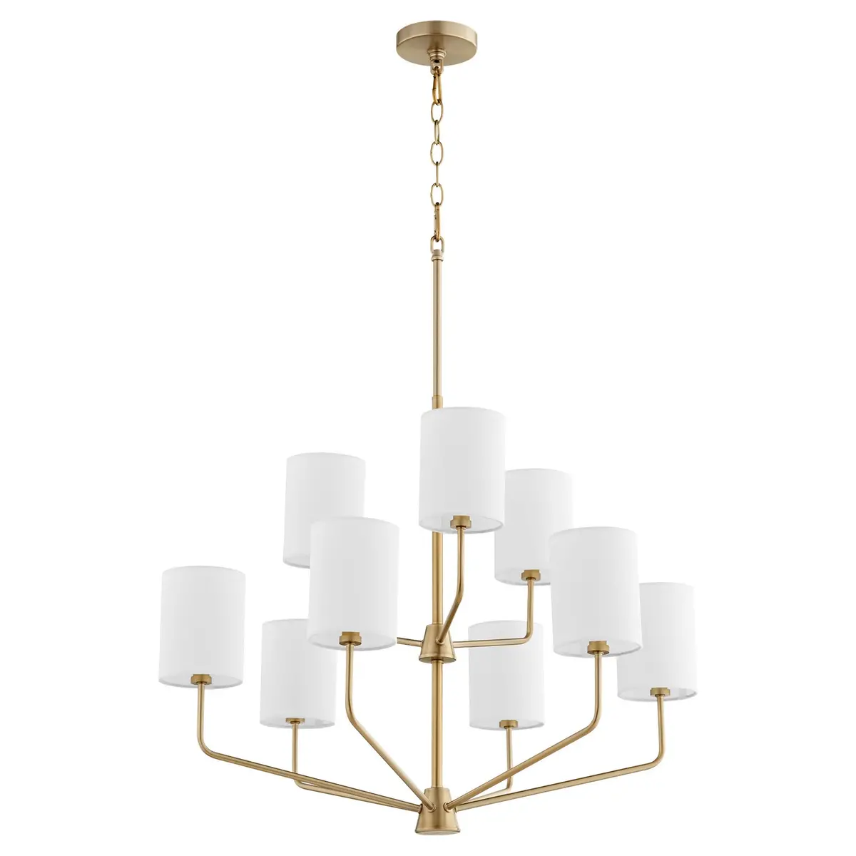 Quorum Nine Light Chandelier 1
