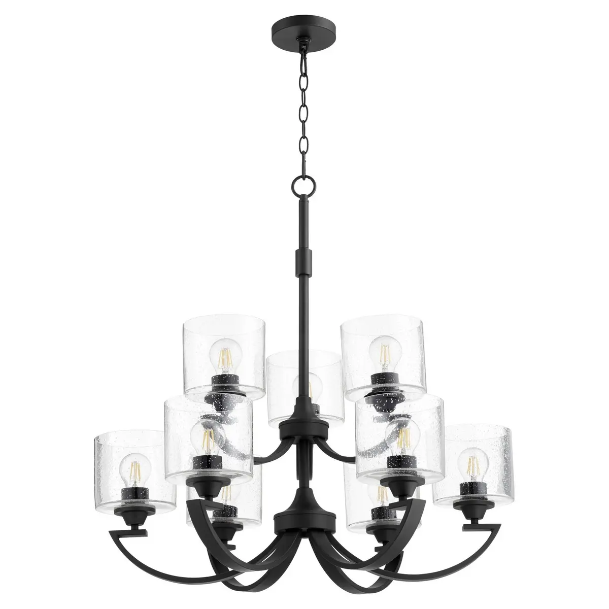 Quorum Nine Light Chandelier 1