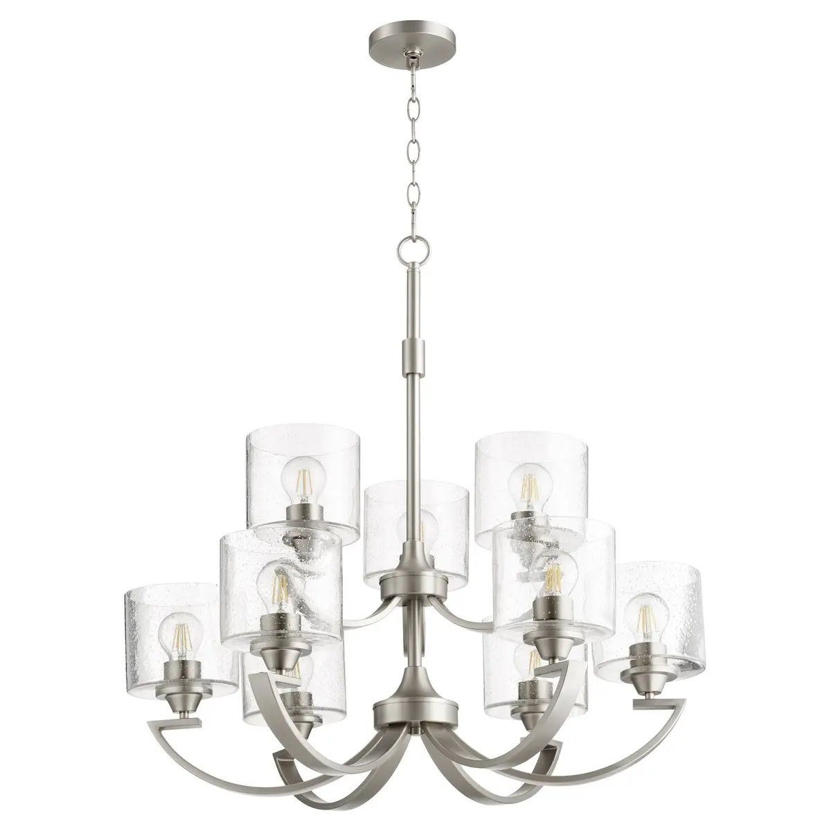 Quorum Nine Light Chandelier 1
