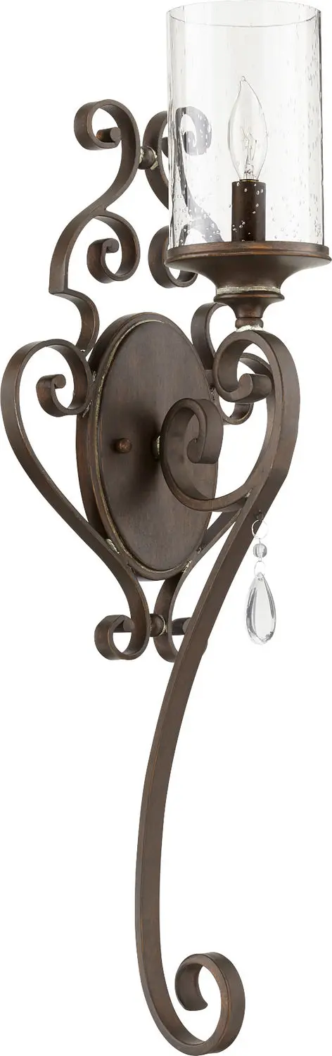 Quorum One Light Wall Mount 1