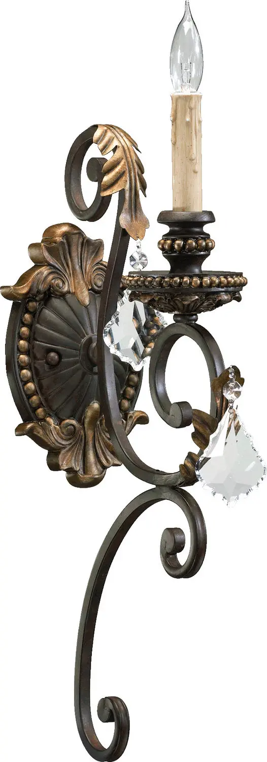 Quorum One Light Wall Mount 1