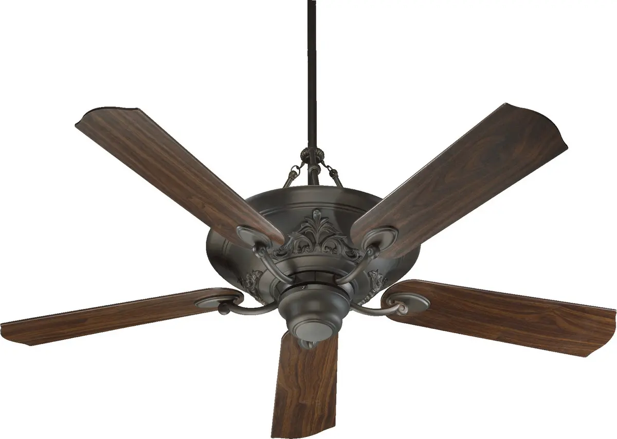 Quorum Salon 56" Ceiling Fan With Wall Control 1
