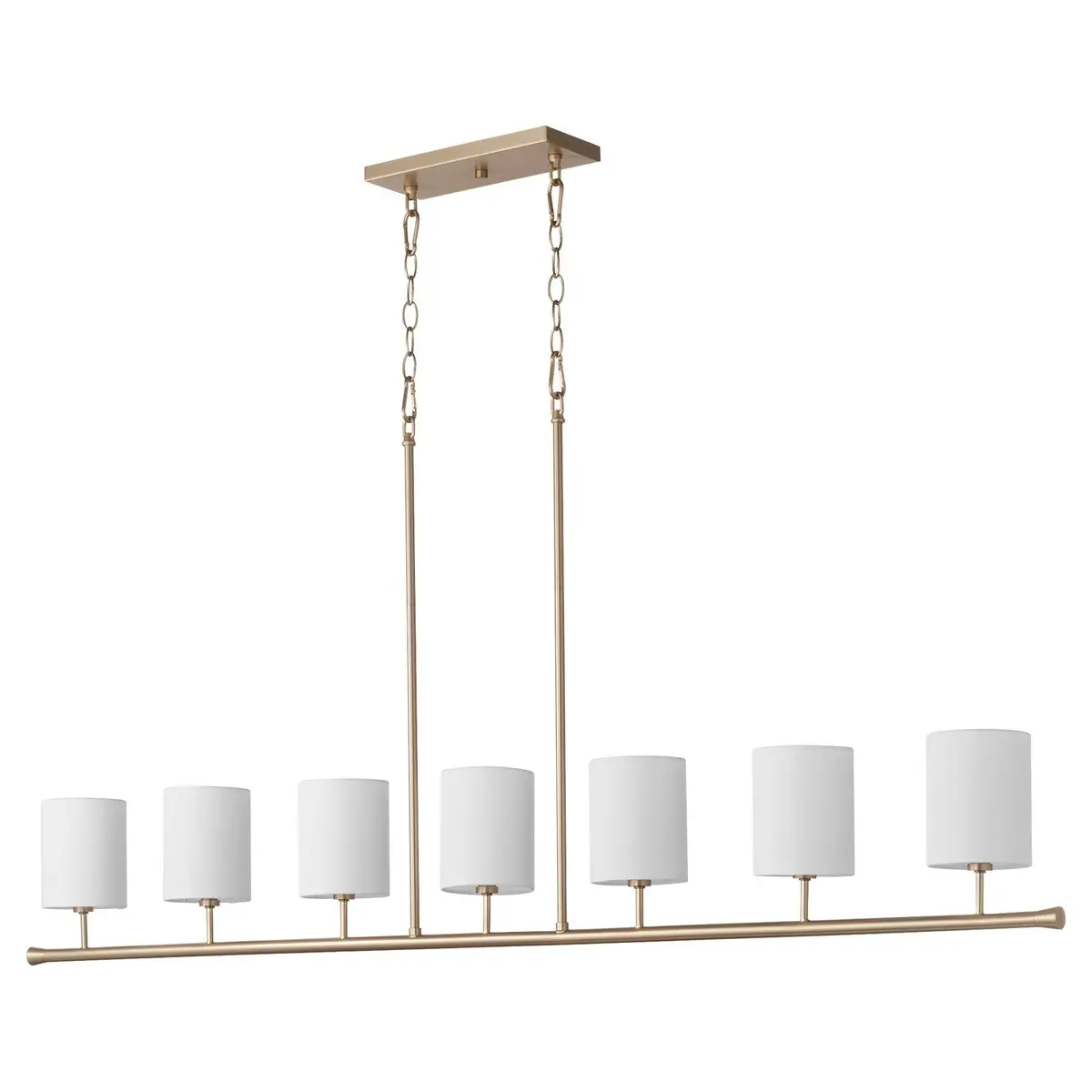 Quorum Seven Light Linear Chandelier 1