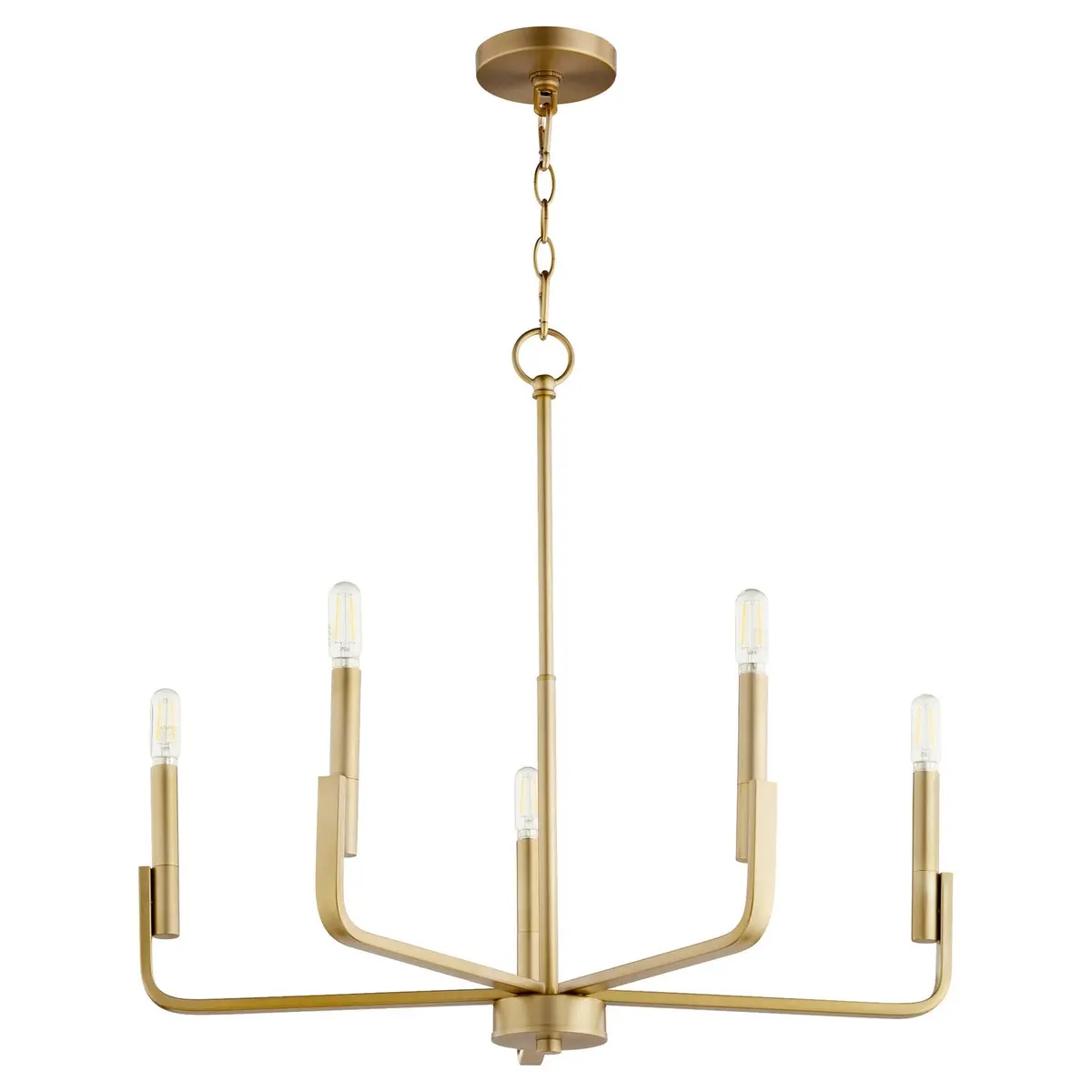 Quorum Six Light Chandelier 1
