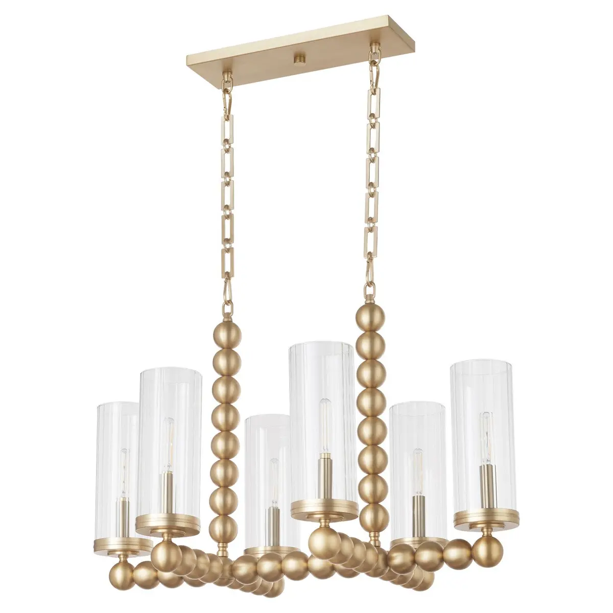 Quorum Six Light Chandelier 1