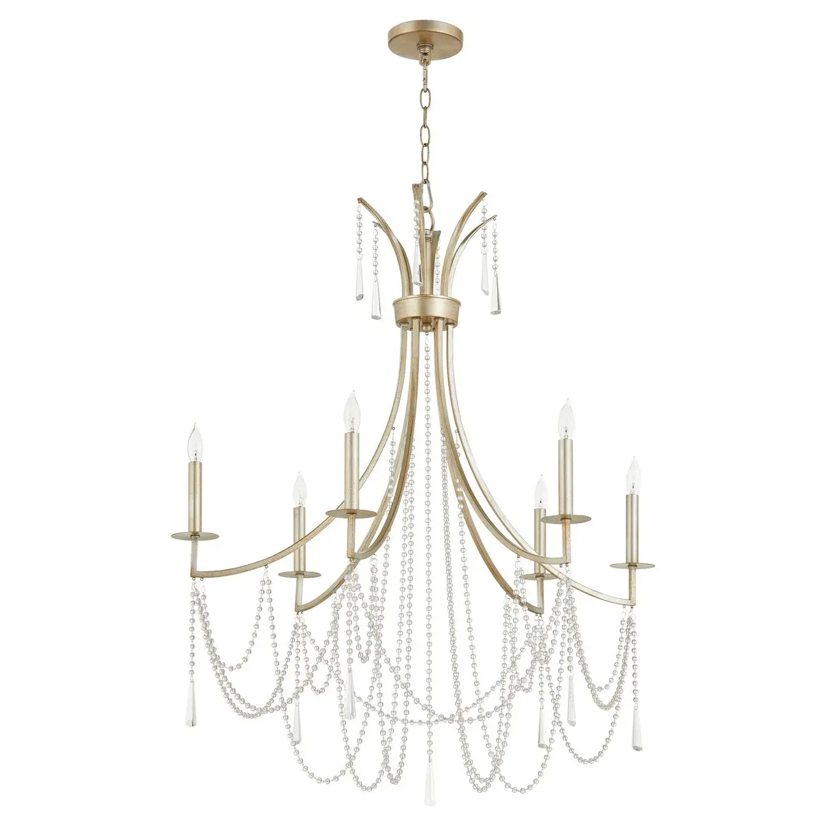 Quorum Six Light Chandelier 1