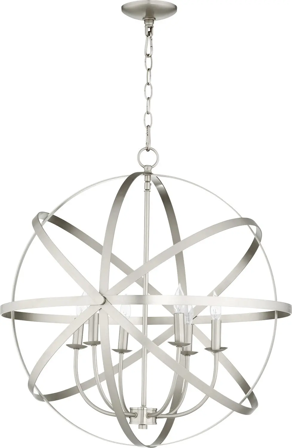 Quorum Six Light Chandelier 1