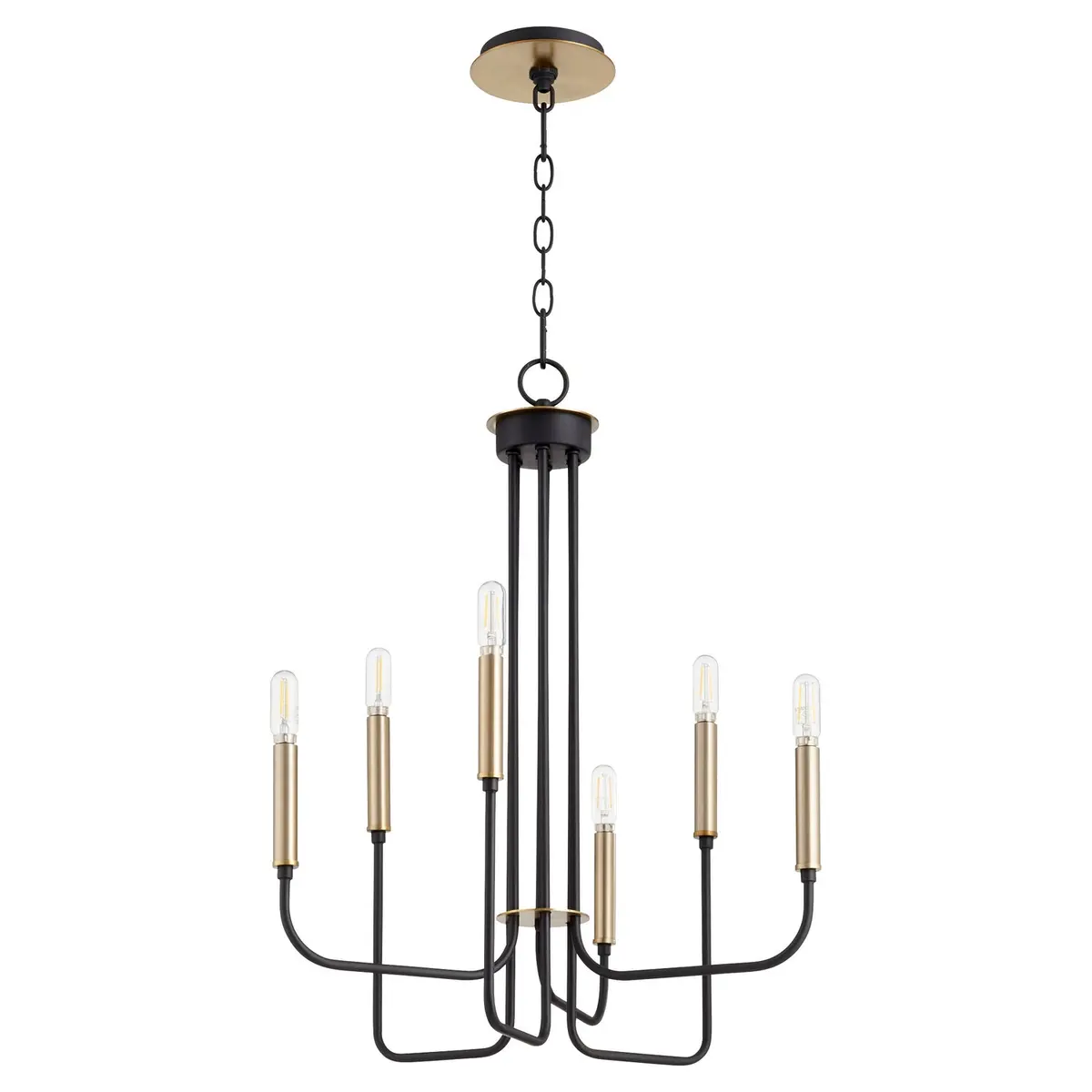 Quorum Six Light Chandelier 1
