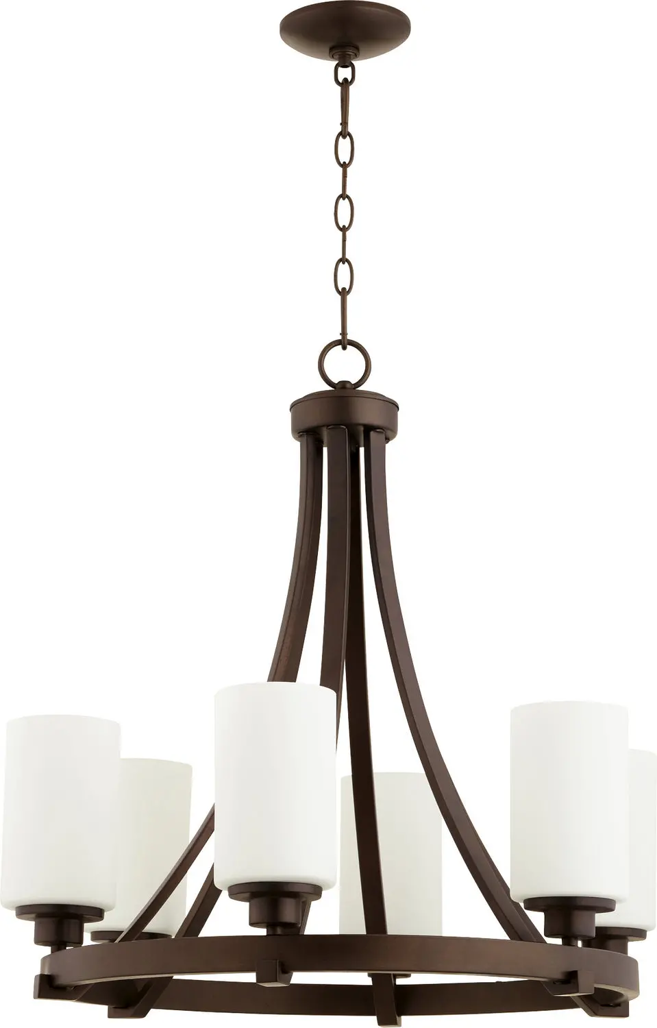 Quorum Six Light Chandelier 1