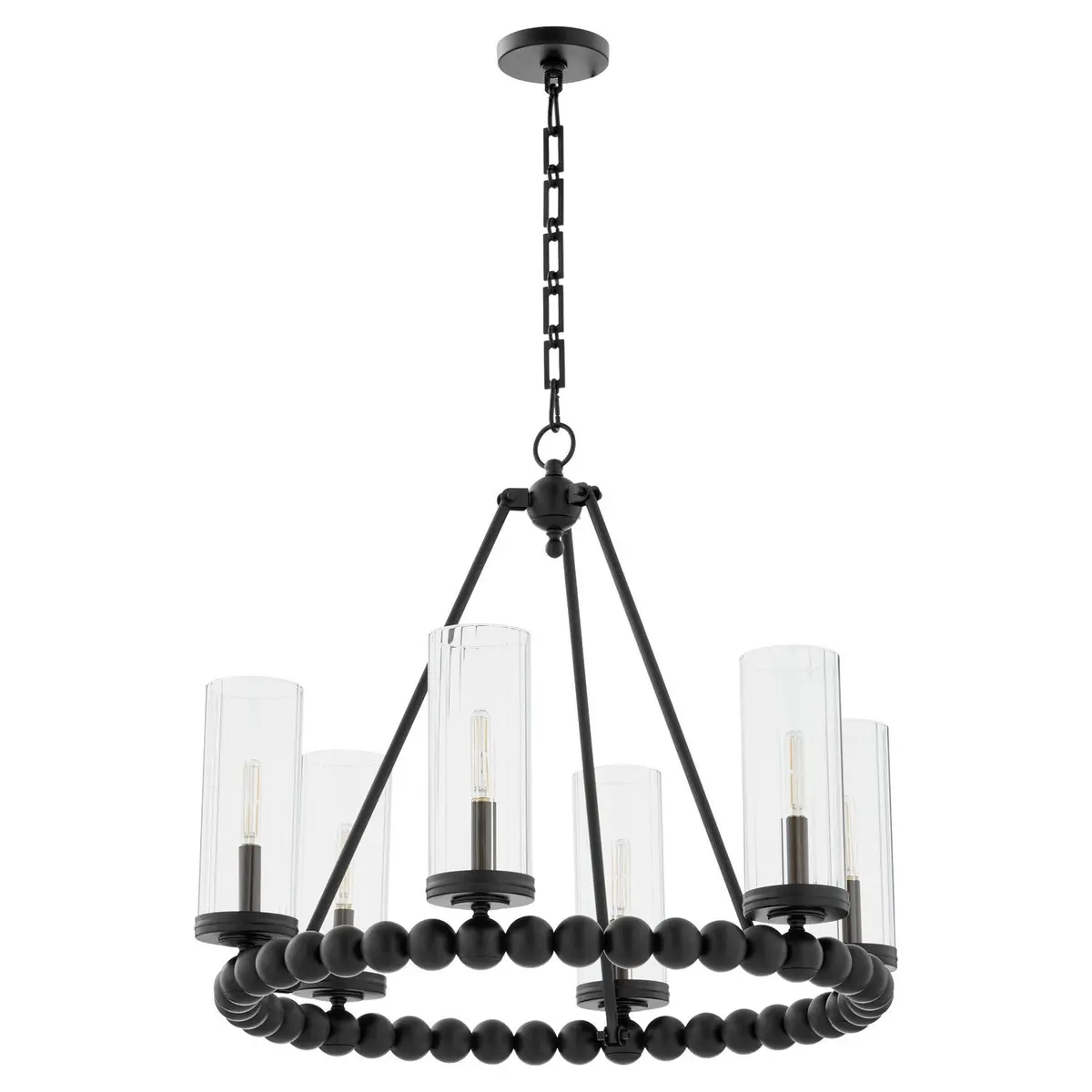 Quorum Six Light Chandelier 1