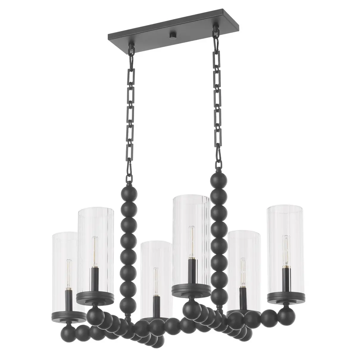 Quorum Six Light Chandelier 1