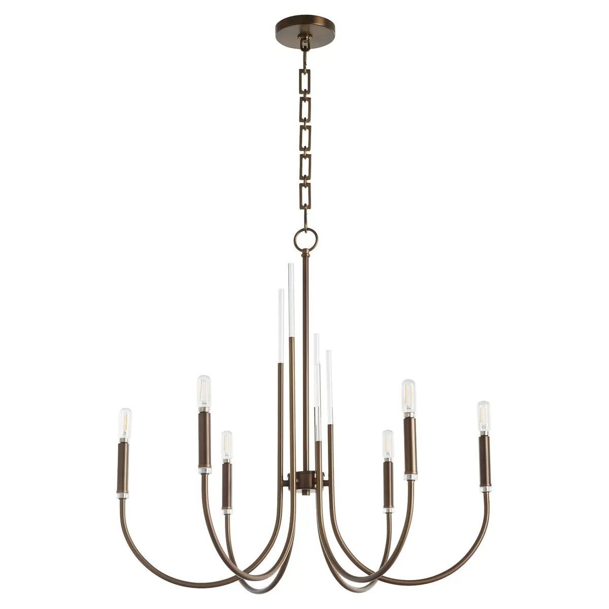 Quorum Six Light Chandelier 1