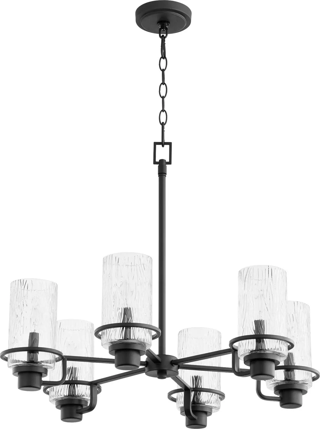 Quorum Six Light Chandelier 1