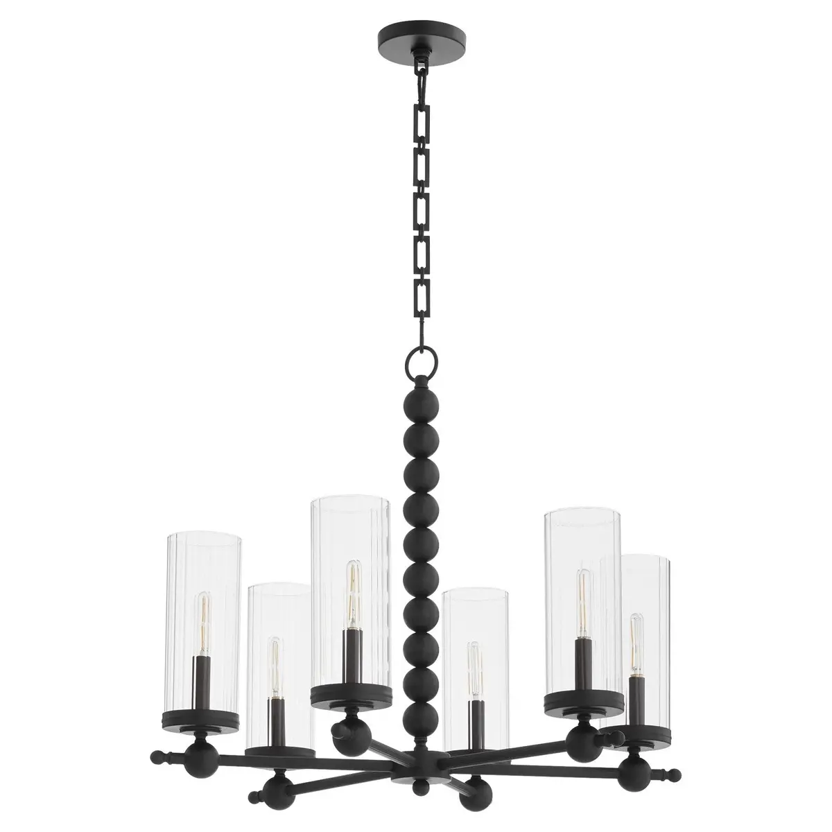 Quorum Six Light Chandelier 1