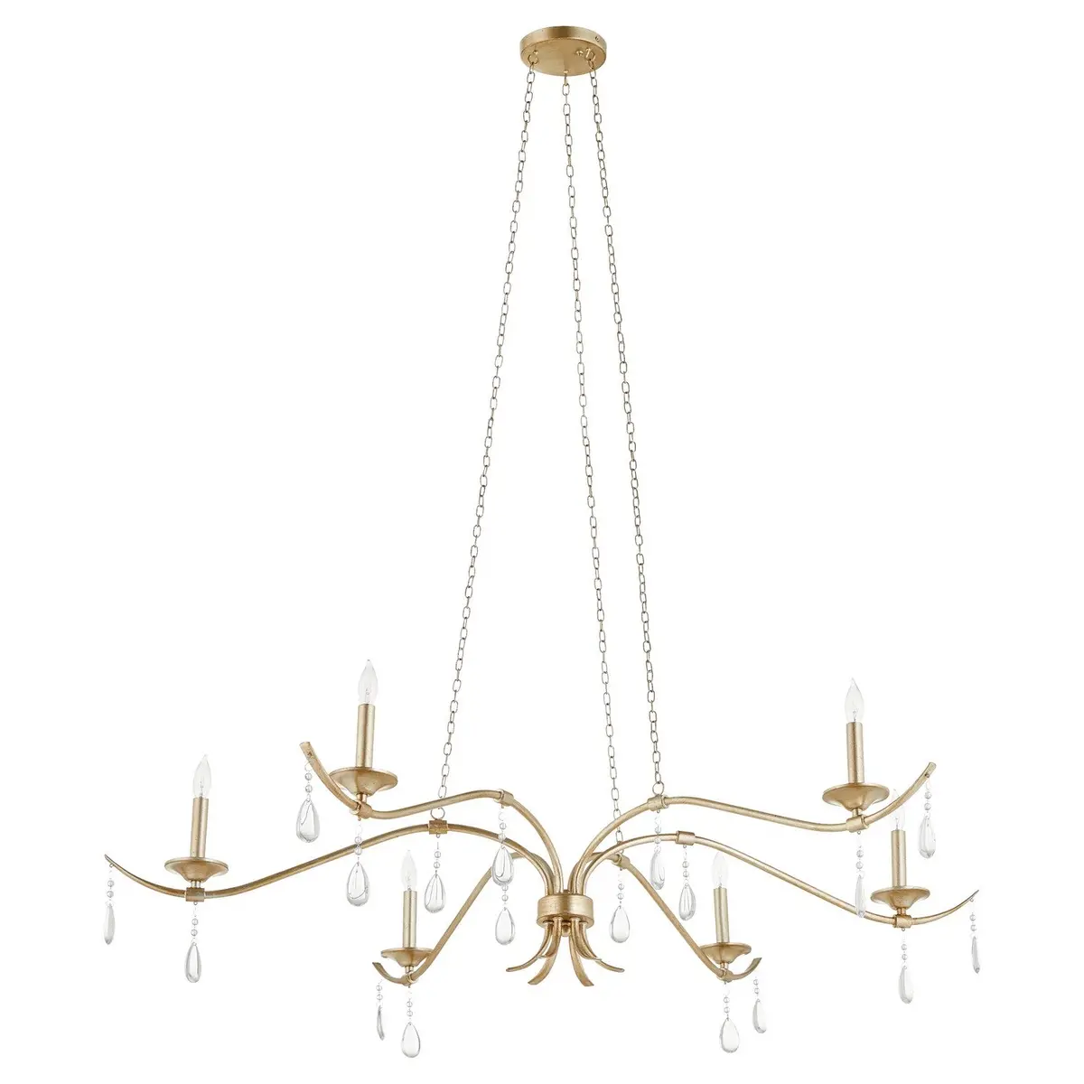 Quorum Six Light Chandelier 1