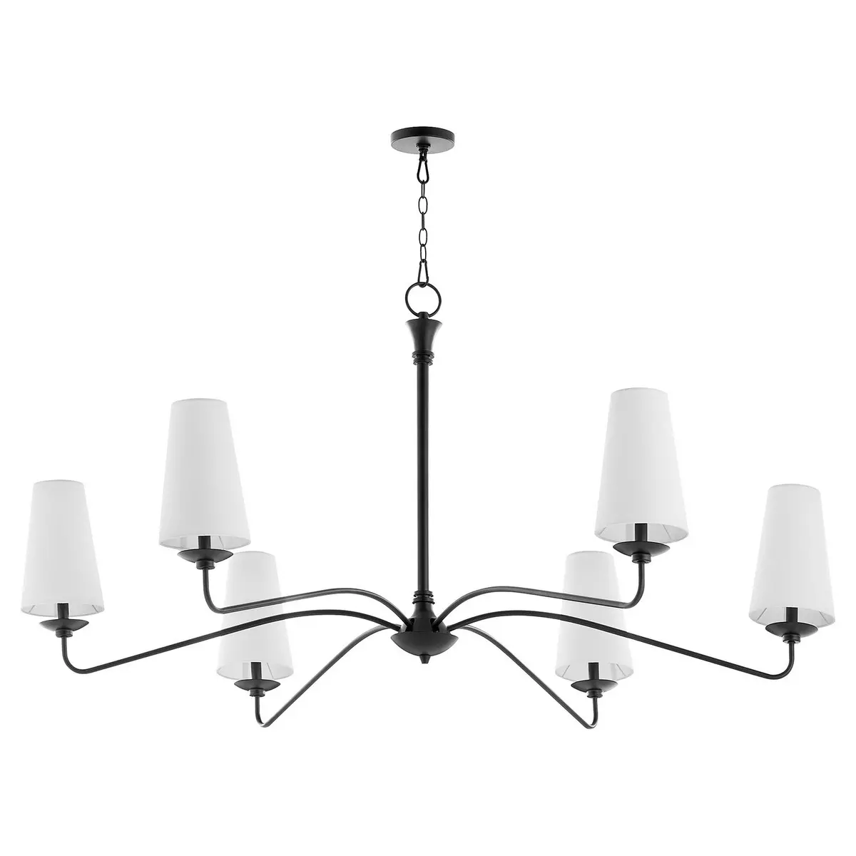 Quorum Six Light Chandelier 1