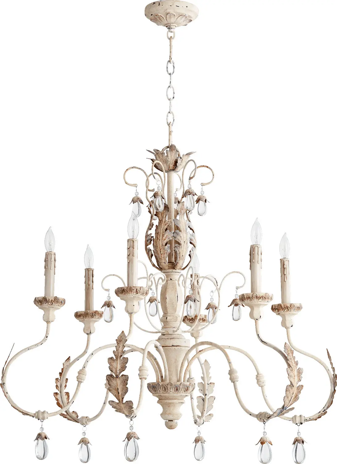 Quorum Six Light Chandelier 1