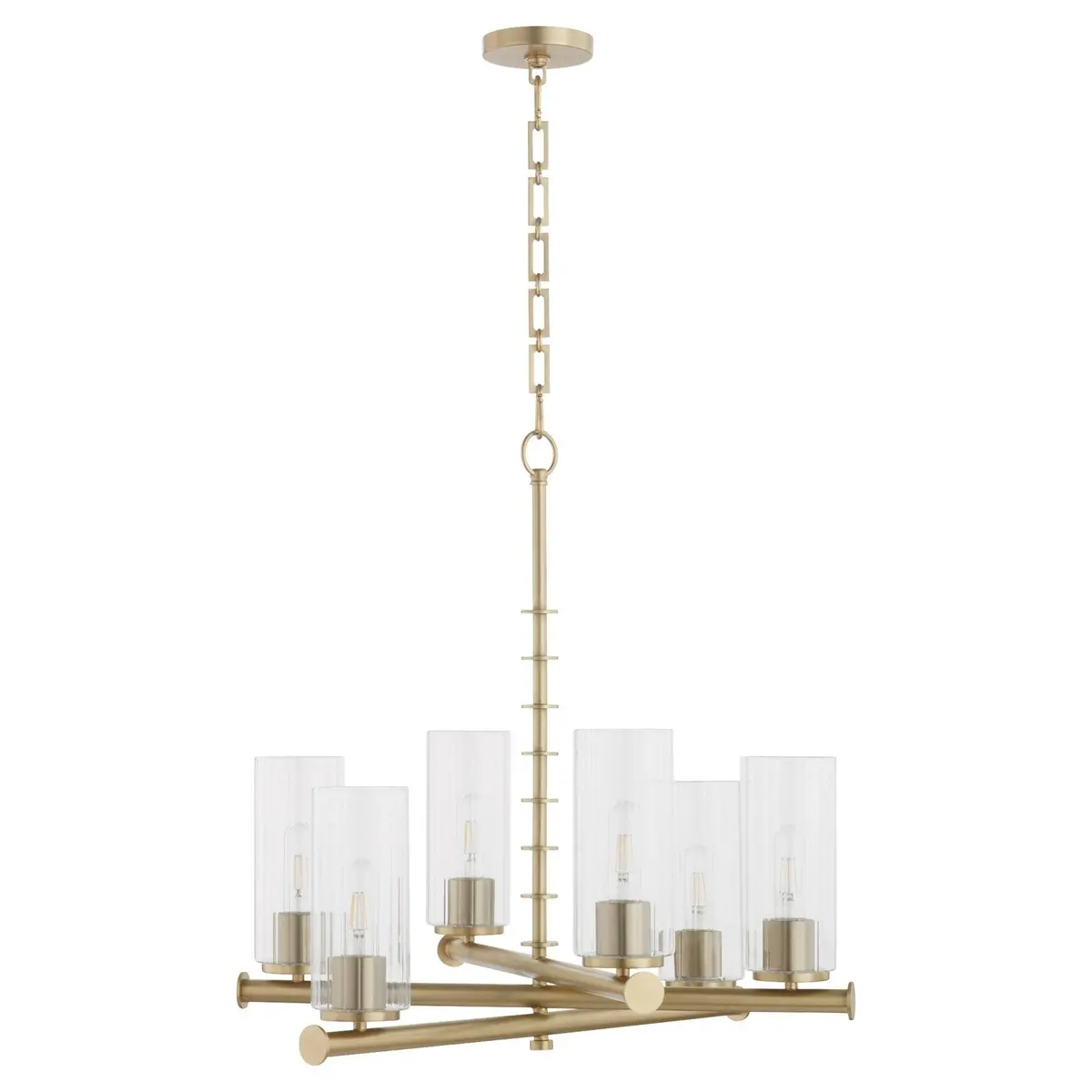 Quorum Six Light Chandelier 1