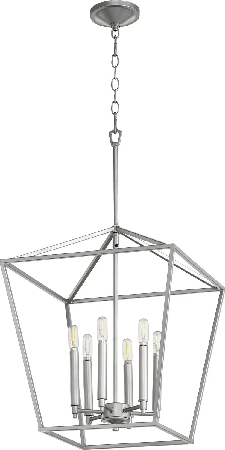Quorum Six Light Entry Pendant 1