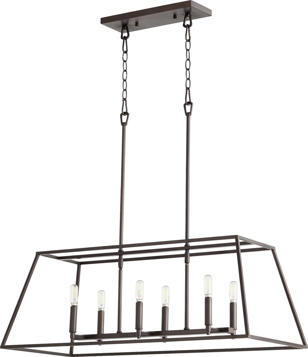 Quorum Six Light Entry Pendant 1