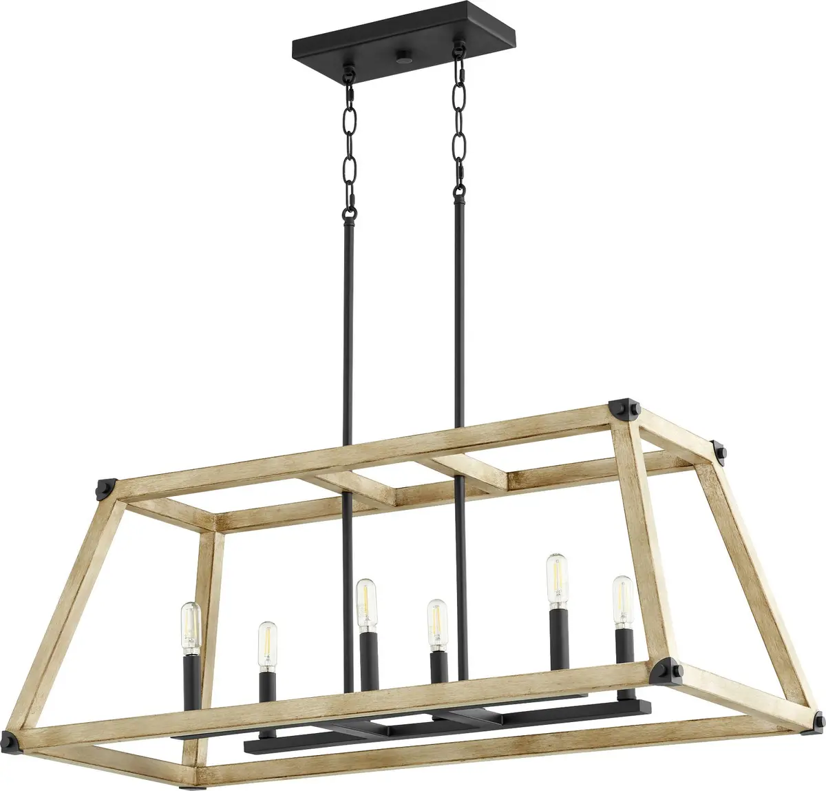 Quorum Six Light Entry Pendant 1