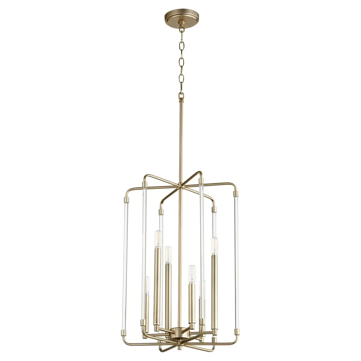 Quorum Six Light Entry Pendant 1