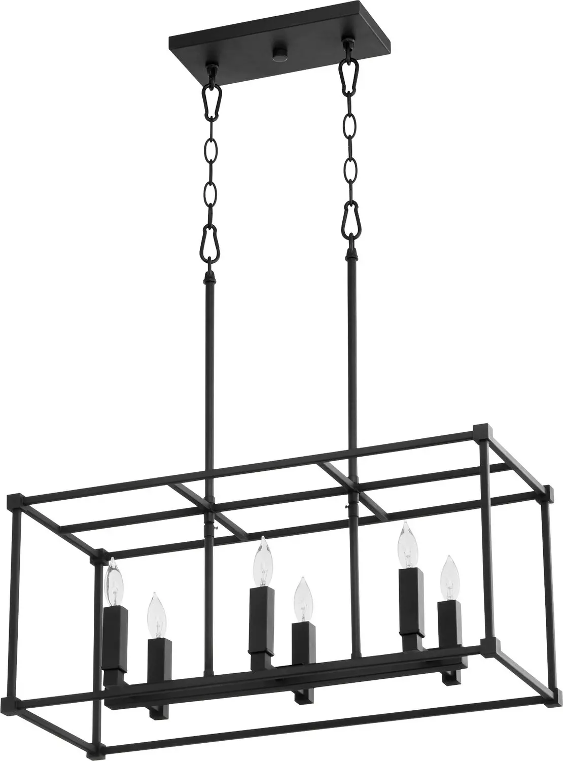 Quorum Six Light Linear Pendant 1