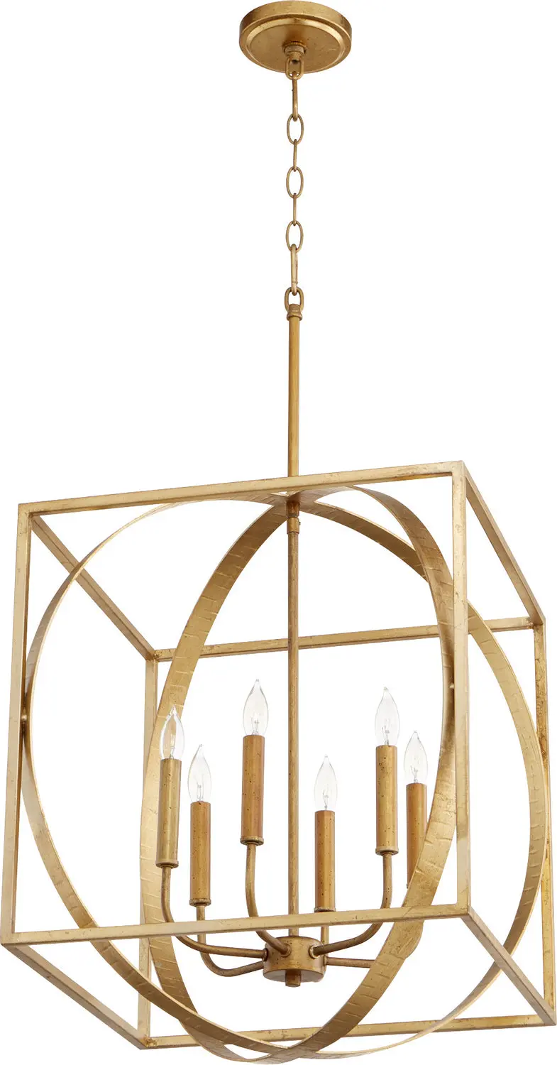 Quorum Six Light Pendant 1