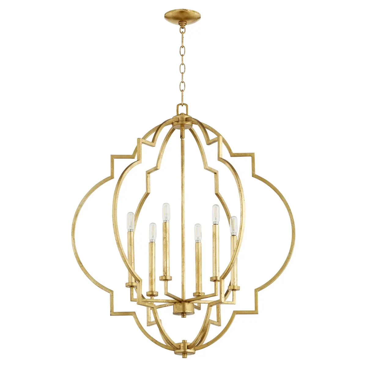 Quorum Six Light Pendant 1