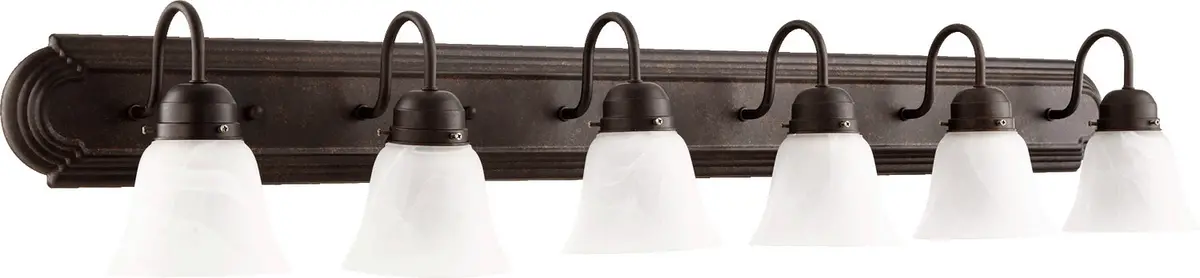 Quorum Six Light Vanity 1