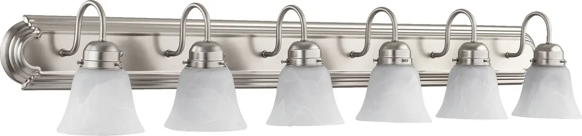 Quorum Six Light Vanity 1