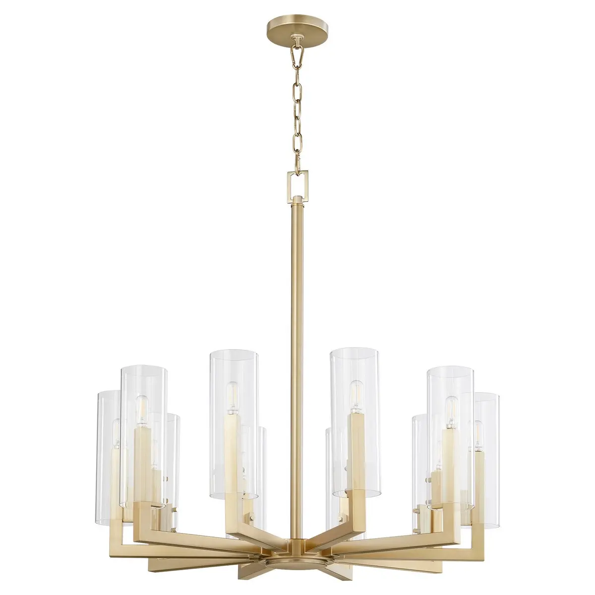 Quorum Ten Light Chandelier 1